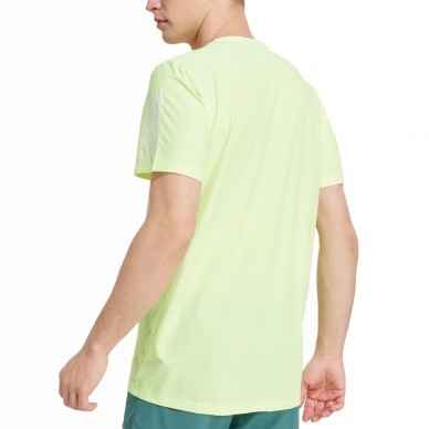Maglietta Adidas Own The Run giallo fluo