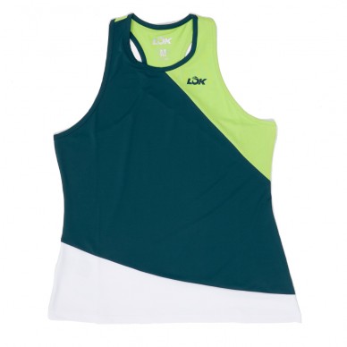 Maglietta Lok Gross verde bianca