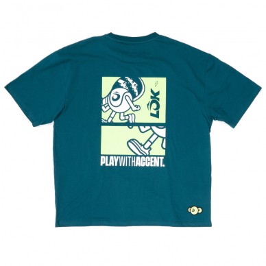 Maglietta Lok Ullu oversize verde