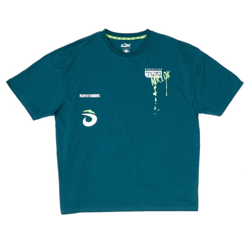 Maglietta Lok Ullu oversize verde