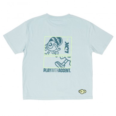 Maglietta Lok Ashur oversize verde menta