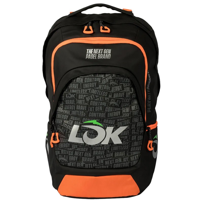 Zaino Lok Maxx Gen 2 nero arancione 2026