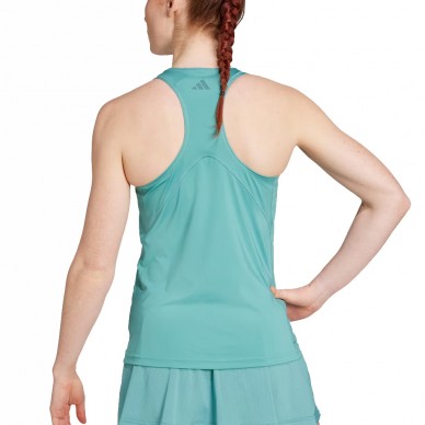 Maglietta Adidas Club Tank verde azulado