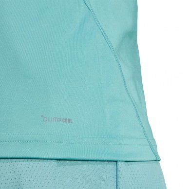 Maglietta Adidas Club Tank verde azulado