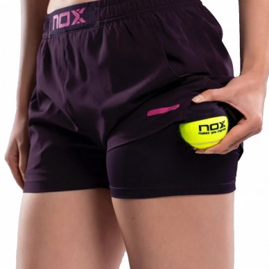 Pantaloncini Nox Woman Pro viola