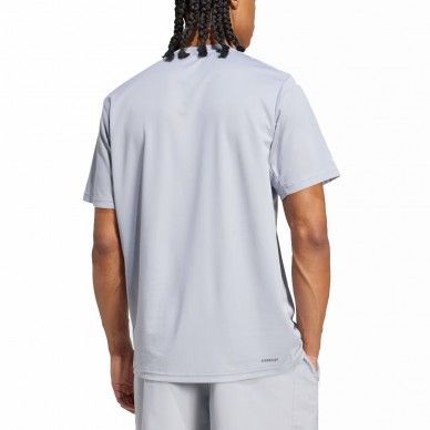 Maglietta Adidas TR-ES Base argento morbido