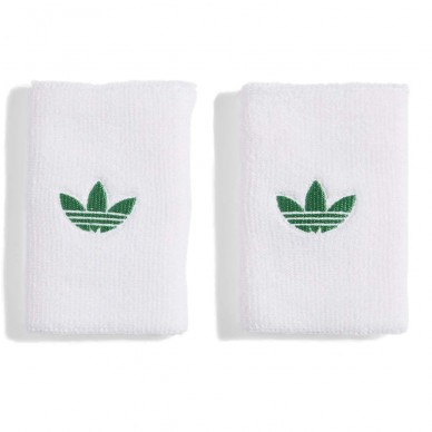 Polsini Adidas Originals L bianchi logo verde