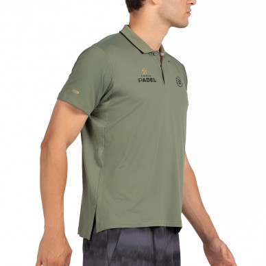 Polo Bullpadel Patron kaki