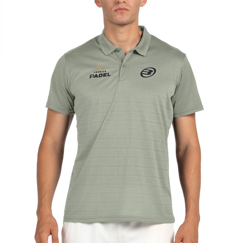 Polo Bullpadel Pompier eucalipto