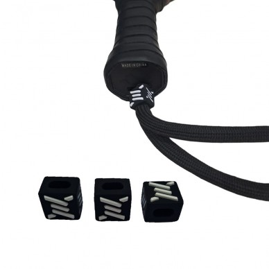 Chiusura a cordoncino costrittore nero x 3