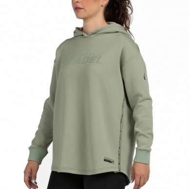 Felpa Bullpadel Paitt eucalipto