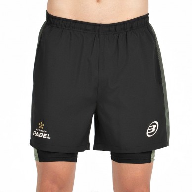 Pantaloncini Bullpadel Pingu nero