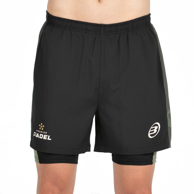 Pantaloncini Bullpadel Pingu nero