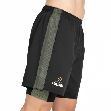 Pantaloncini Bullpadel Pingu nero