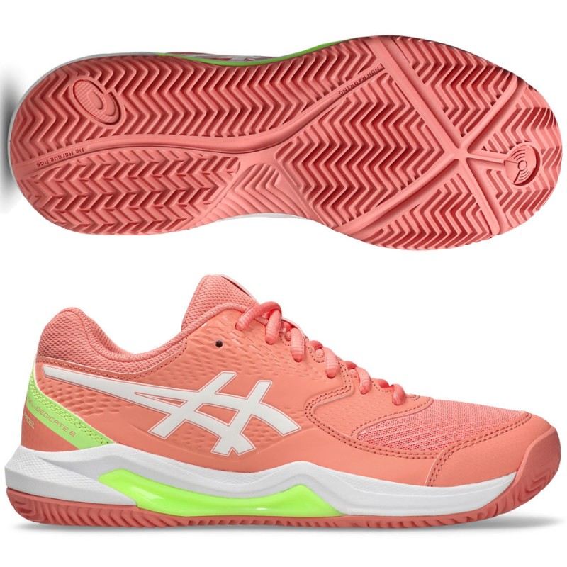 Scarpe Asics Gel Dedicate 8 Padel guava white 2026