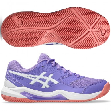 Scarpe Asics Gel Dedicate 8 Padel amethyst white 2026