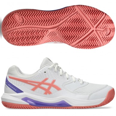 Scarpe Asics Gel Dedicate 8 Padel white guava 2026