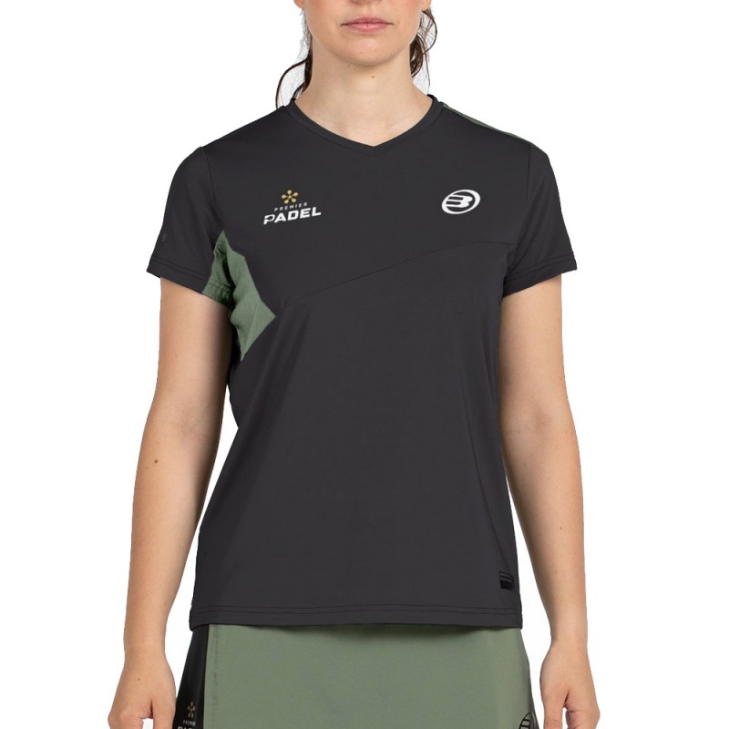 Maglietta Bullpadel Pampan nera