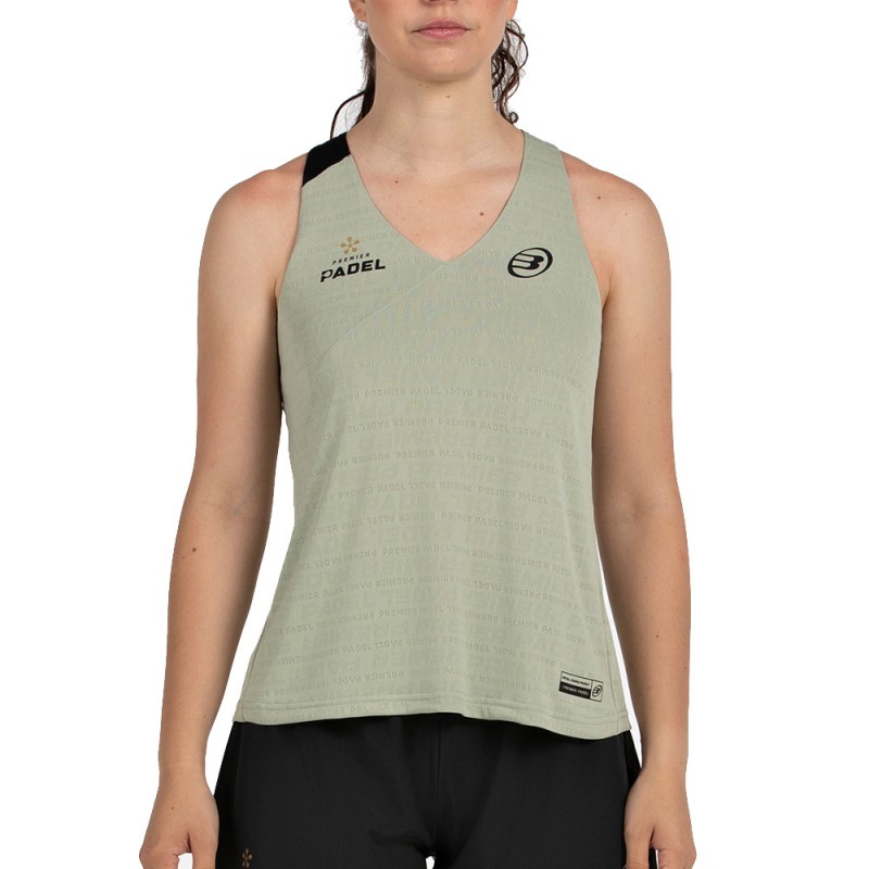 Maglietta Bullpadel Piura eucalipto