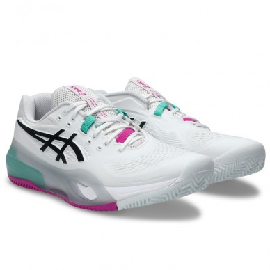 Scarpe Asics Gel Resolution X Clay white aurora green 2026
