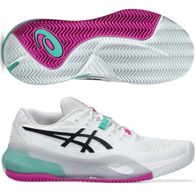 Scarpe Asics Gel Resolution X Clay white aurora green 2026