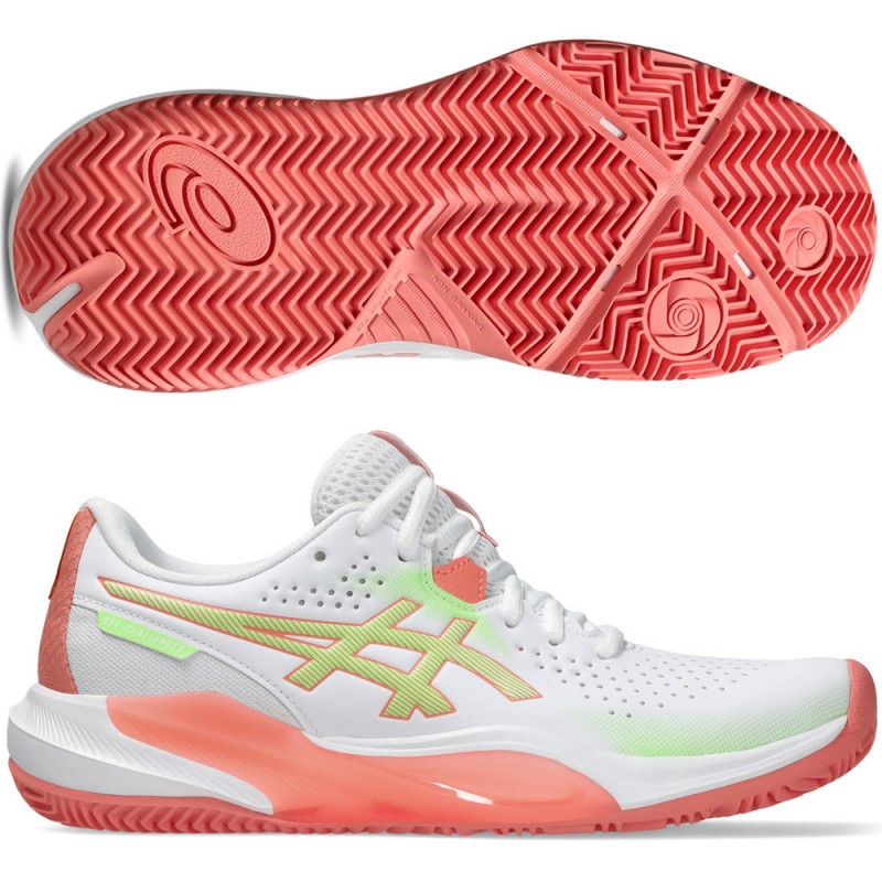 Scarpe Asics Gel Challenger 15 Padel white guava 2026