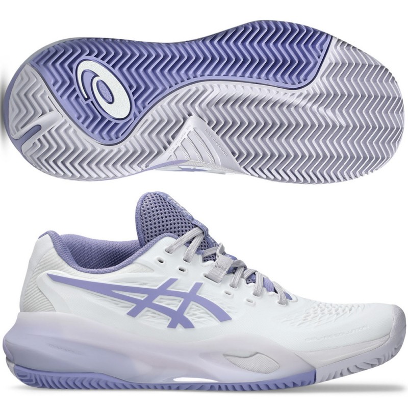 Scarpe Asics Gel Resolution X Clay white bluebell 2026