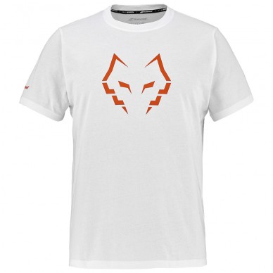 Maglietta Babolat Cotton Tee Lebrón bianca