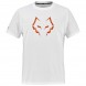 Maglietta Babolat Cotton Tee Lebrón bianca