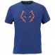 Maglietta Babolat Cotton Tee Lebrón blu navy