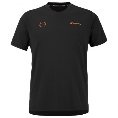 Maglietta Babolat Crew Neck Lebron nera