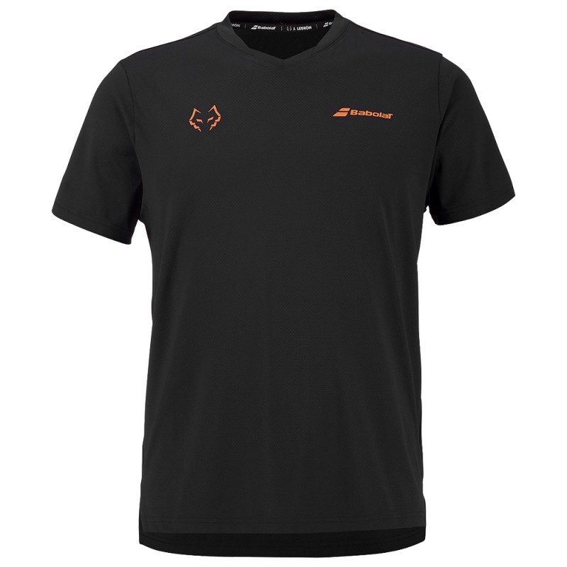 Maglietta Babolat Crew Neck Lebron nera