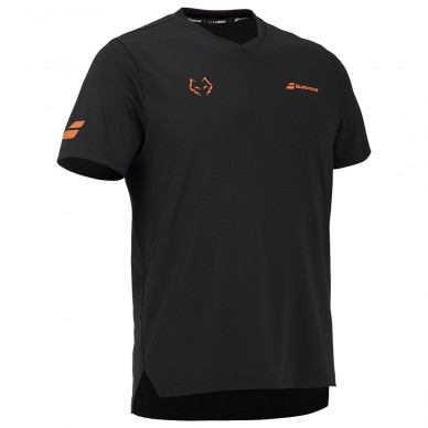 Maglietta Babolat Crew Neck Lebron nera