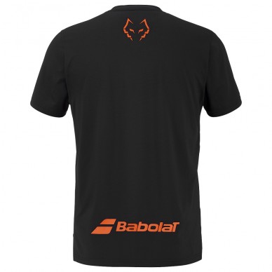 Maglietta Babolat Crew Neck Lebron nera