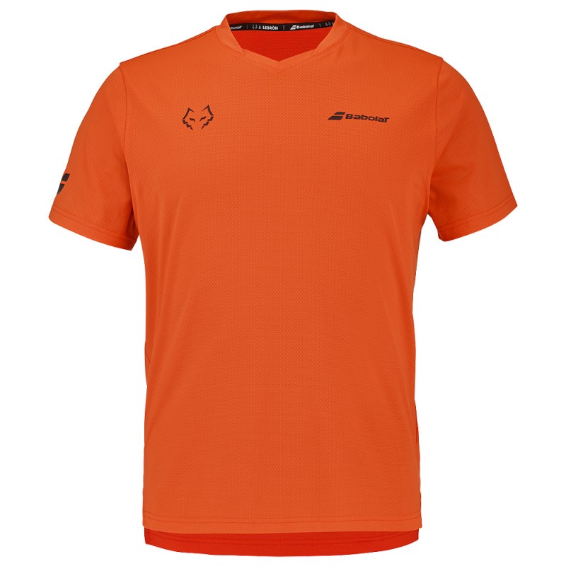 Maglietta Babolat Crew Neck Lebron arancione
