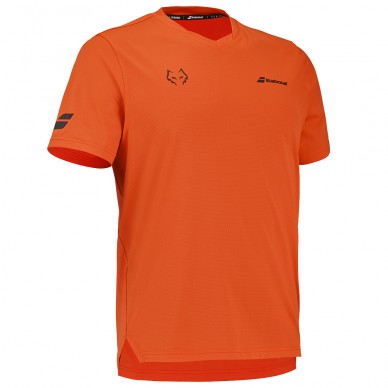 Maglietta Babolat Crew Neck Lebron arancione