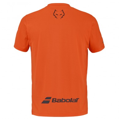 Maglietta Babolat Crew Neck Lebron arancione