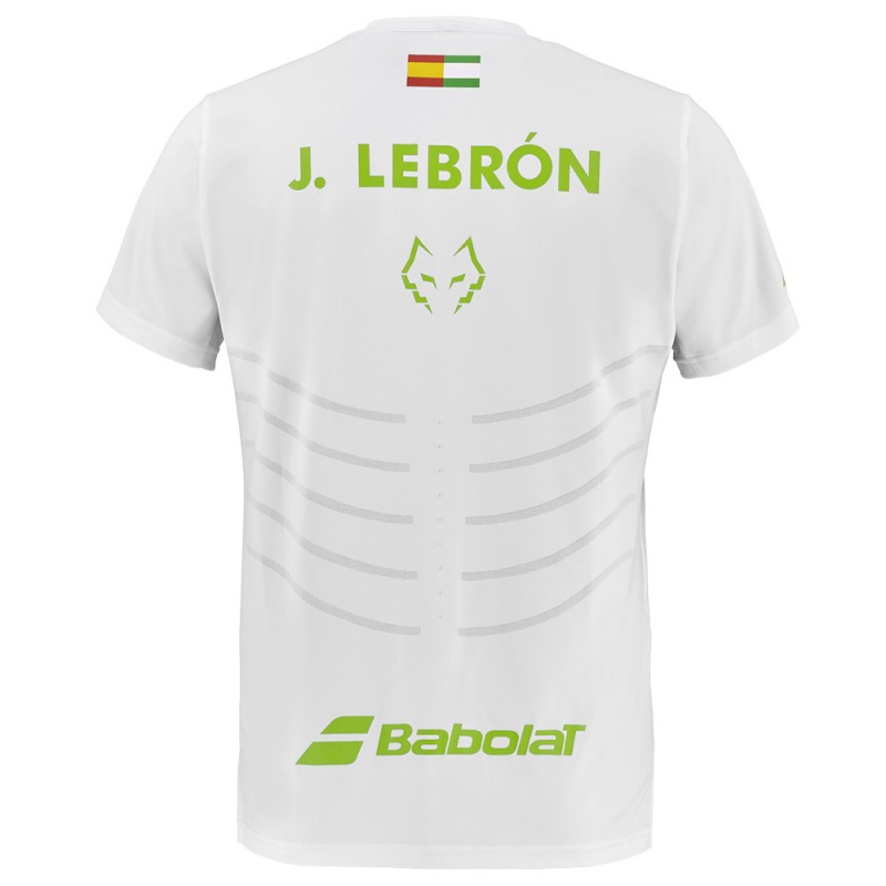 Maglietta Babolat Tee Replica Lebron bianca