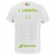 Maglietta Babolat Tee Replica Lebron bianca