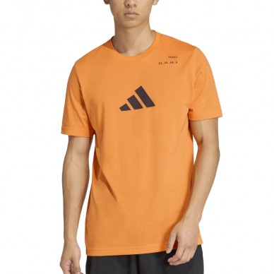 Maglietta Adidas M Padel Cat arancione