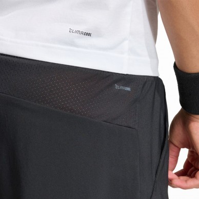 Pantaloncini Adidas Club 2IN1 nero arancione