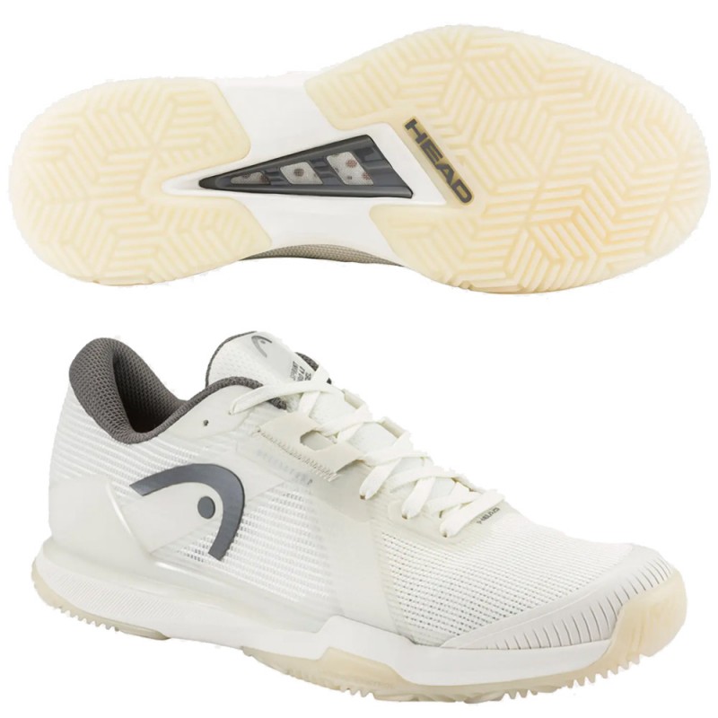Scarpe Head Sprint Pro 4.0 Padel Men white dark grey 2026