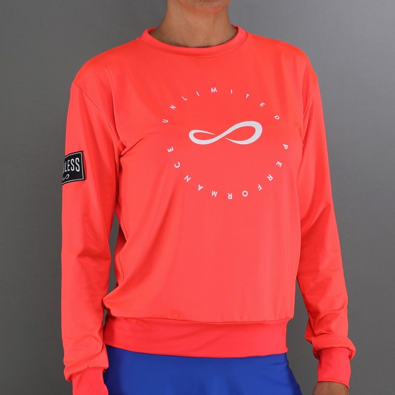 Felpa Endless Inner Tech rubino