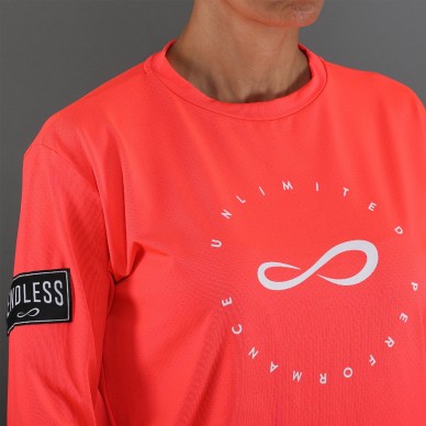 Felpa Endless Inner Tech rubino