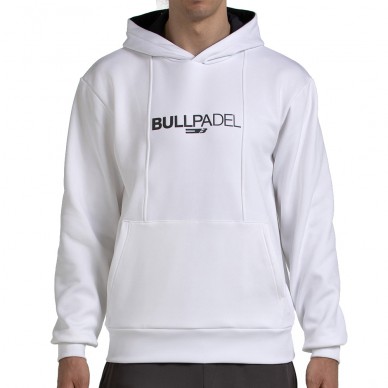 Felpa Bullpadel Acube bianca