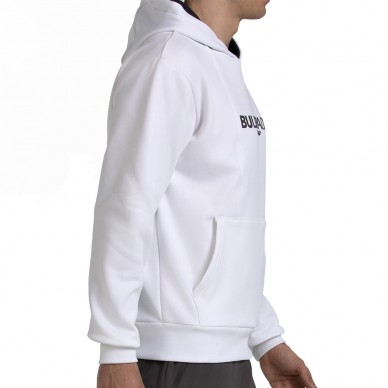 Felpa Bullpadel Acube bianca