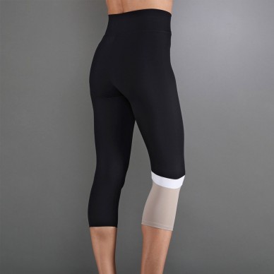 Leggings Endless Line Pocket HW 7/8 nere delave