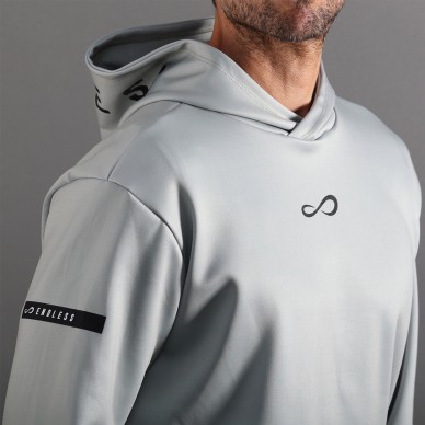 Felpa Endless Sniper grigio chiaro