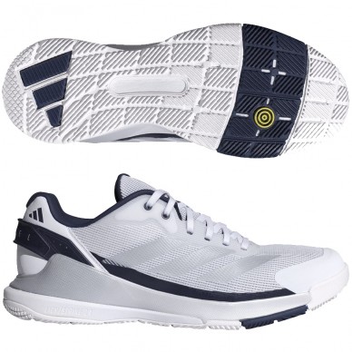 Scarpe Adidas Crazyquick LS Padel white dark blue 2026