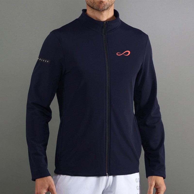 Giubbotto Endless Edge blu navy